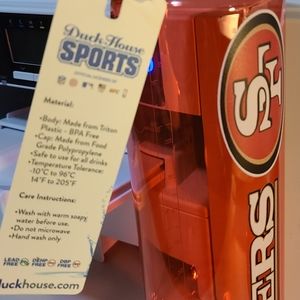 49ers water bottle